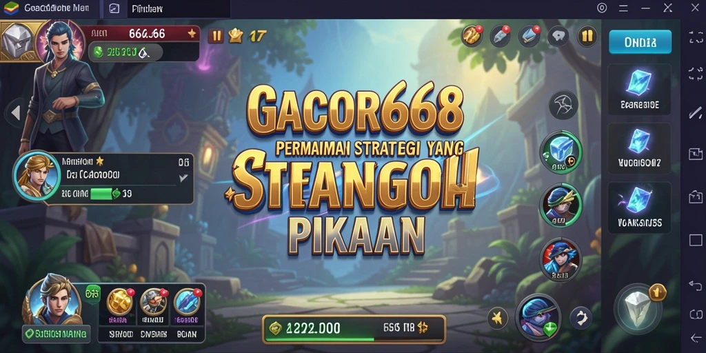 Tampilan gameplay GACOR668 yang menegangkan dan penuh strategi.