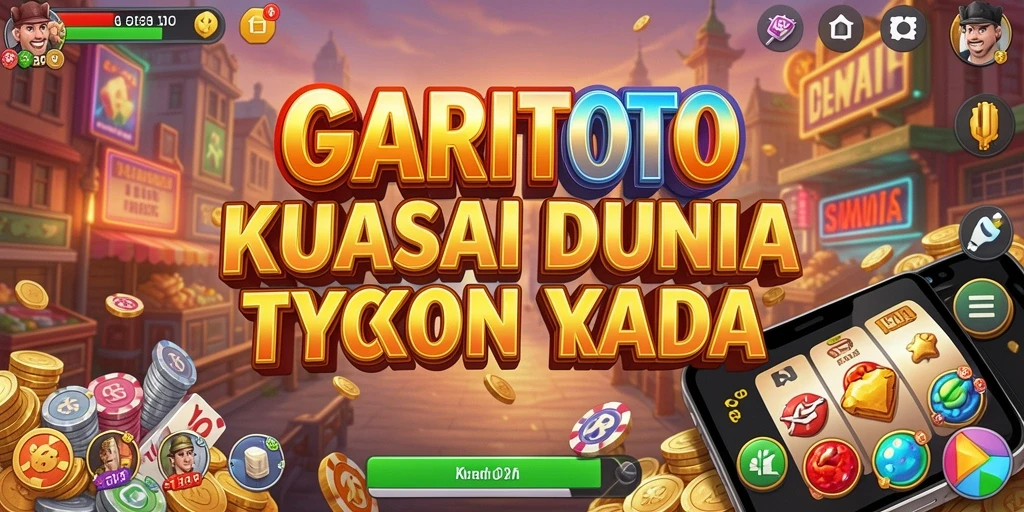 Tampilan gameplay GARITOTO yang menampilkan simulasi manajemen yang seru.