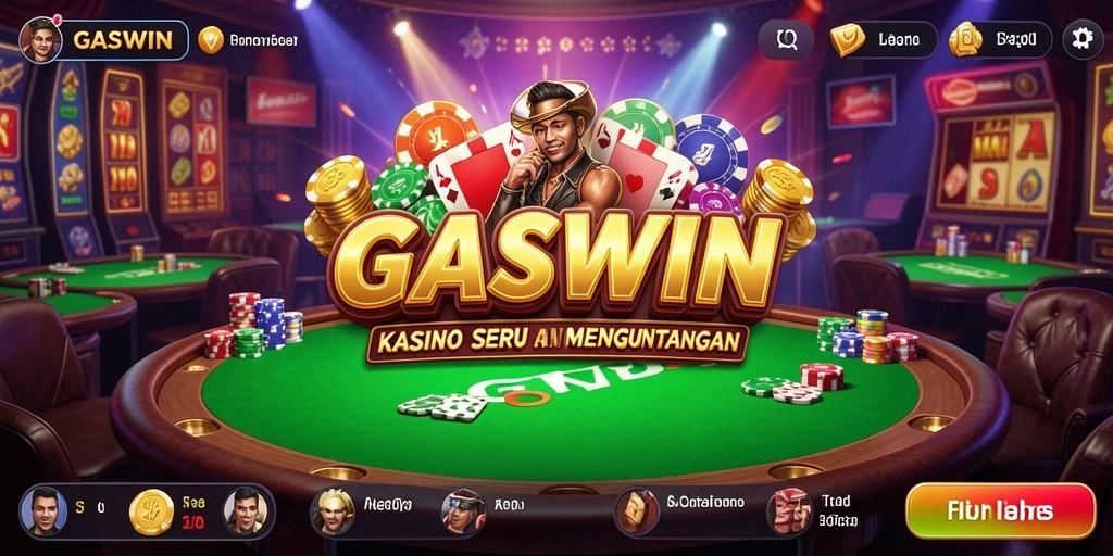 Tampilan menarik dan gameplay seru dalam GASWIN.
