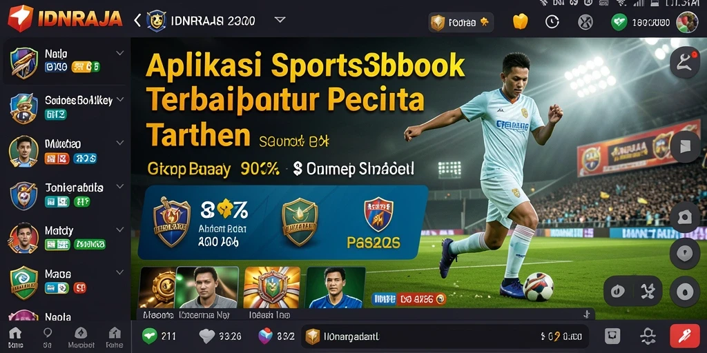 Tampilan gameplay IDNRAJA yang menarik dan intuitif.