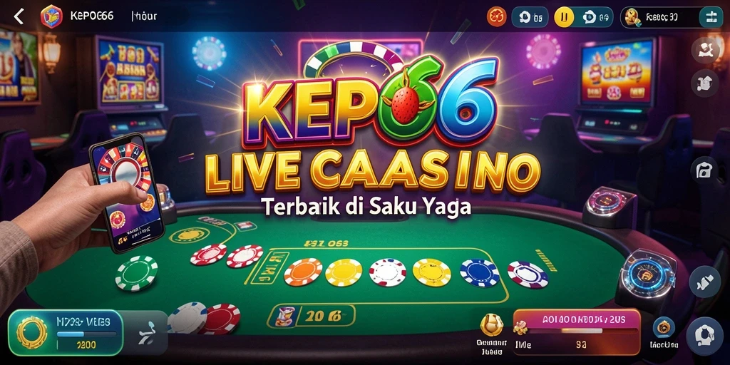 Tampilan gameplay Live Casino yang menarik di KEPO66.