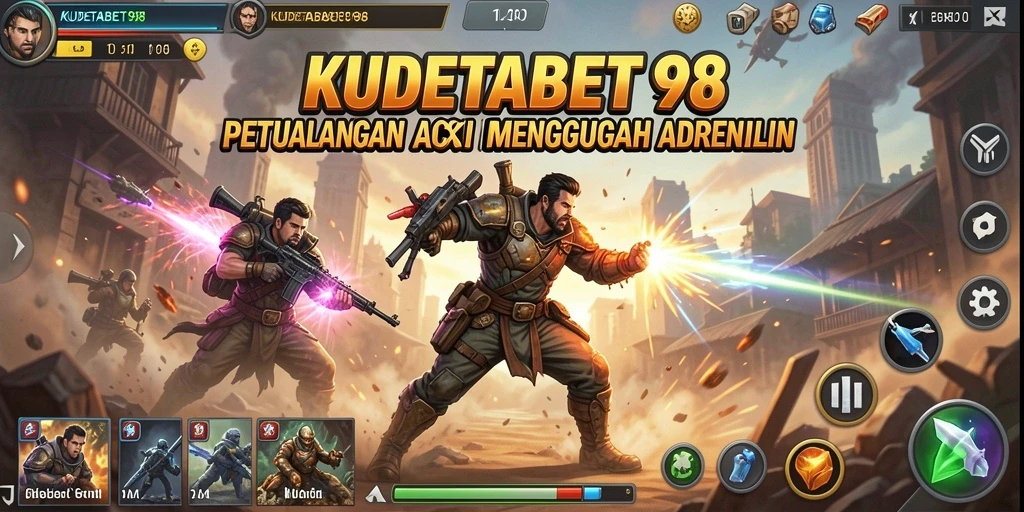Tampilan gameplay KUDETABET98 yang penuh aksi dan seru.