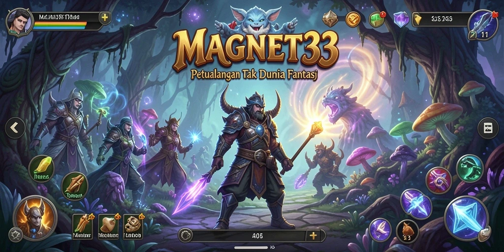 Tangkapan layar dari gameplay MAGNET33 yang penuh aksi dan petualangan.