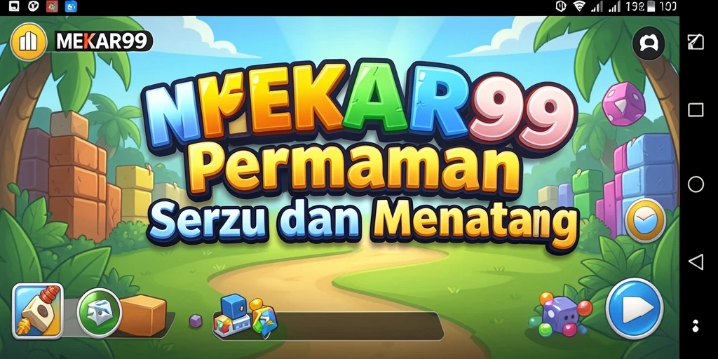 Tampilan gameplay seru dan menantang MEKAR99.
