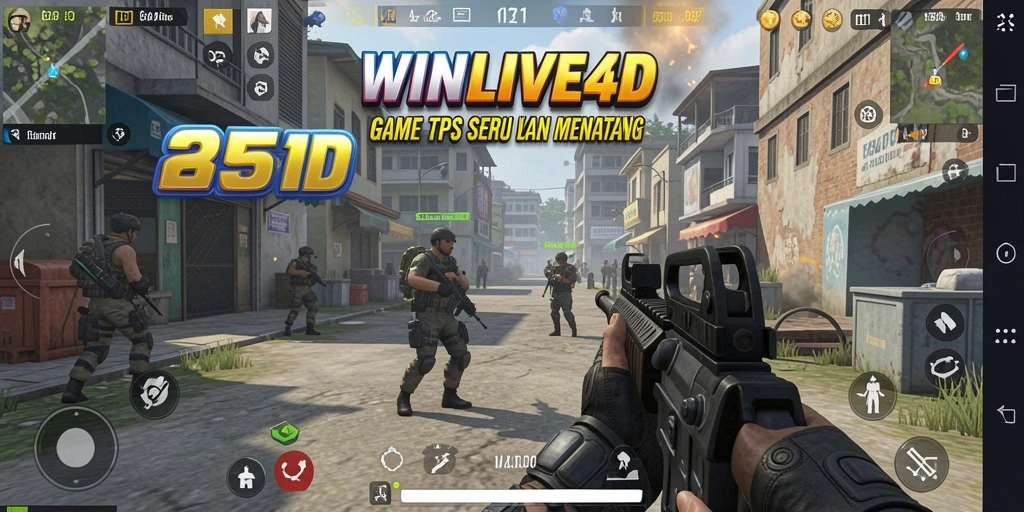 Screenshot gameplay <strong>WINLIVE4D</strong> menampilkan aksi seru dan grafis yang memukau.