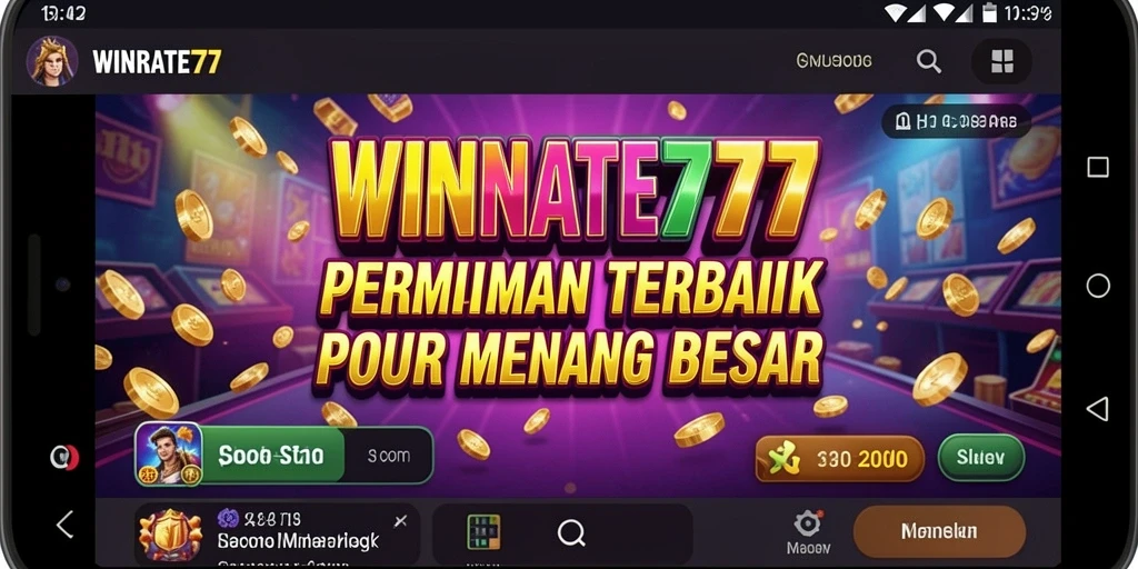 Tampilan gameplay menarik dari slot WINRATE777 dengan efek visual yang menawan.